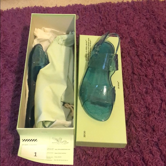 Off-White Shoes Off White Jelly Sandal Poshmark